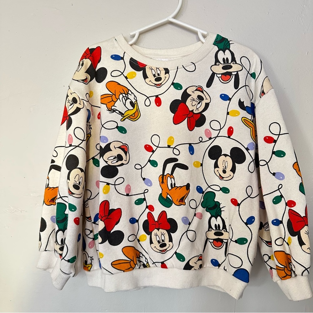 Zara holiday sweatshirt